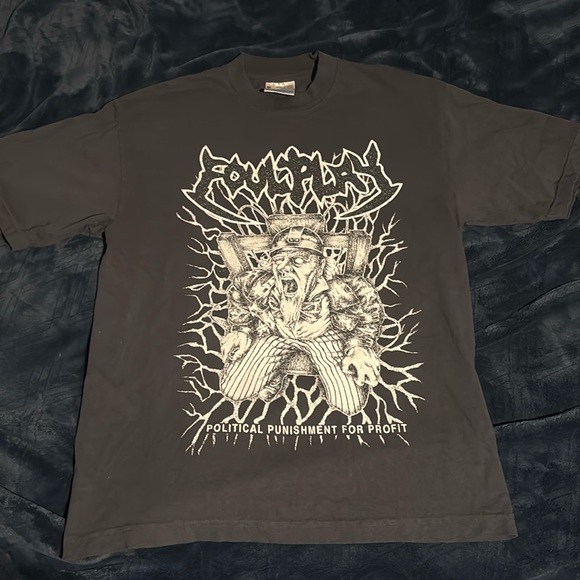 FOULPLAY GRAPHIC TEE SIZE L - Picture 1 of 5